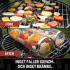 Rolling Stainless Steel Grill Basket